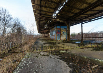 Abandoned Berlin Siemensbahn S Bahn railway line 1418