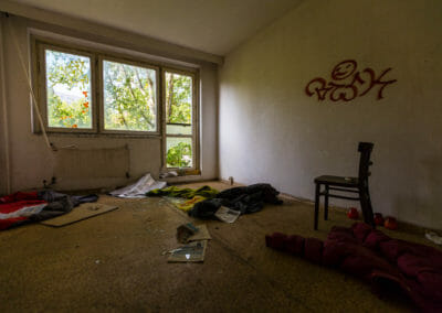 Hohenschonhausen refugee homes Abandoned Berlin 2015 0042