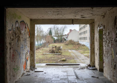 Hohenschonhausen refugee homes Abandoned Berlin 2023 1985