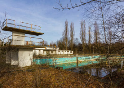 Freibad Lichtenberg swimming pool BVG Stadion Abandoned Berlin 2661