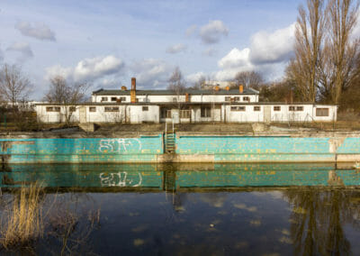 Freibad Lichtenberg swimming pool BVG Stadion Abandoned Berlin 2788