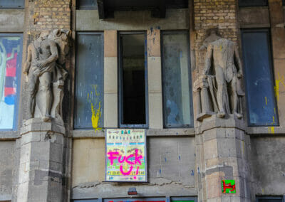 Tacheles eviction Abandoned Berlin 2012 0830